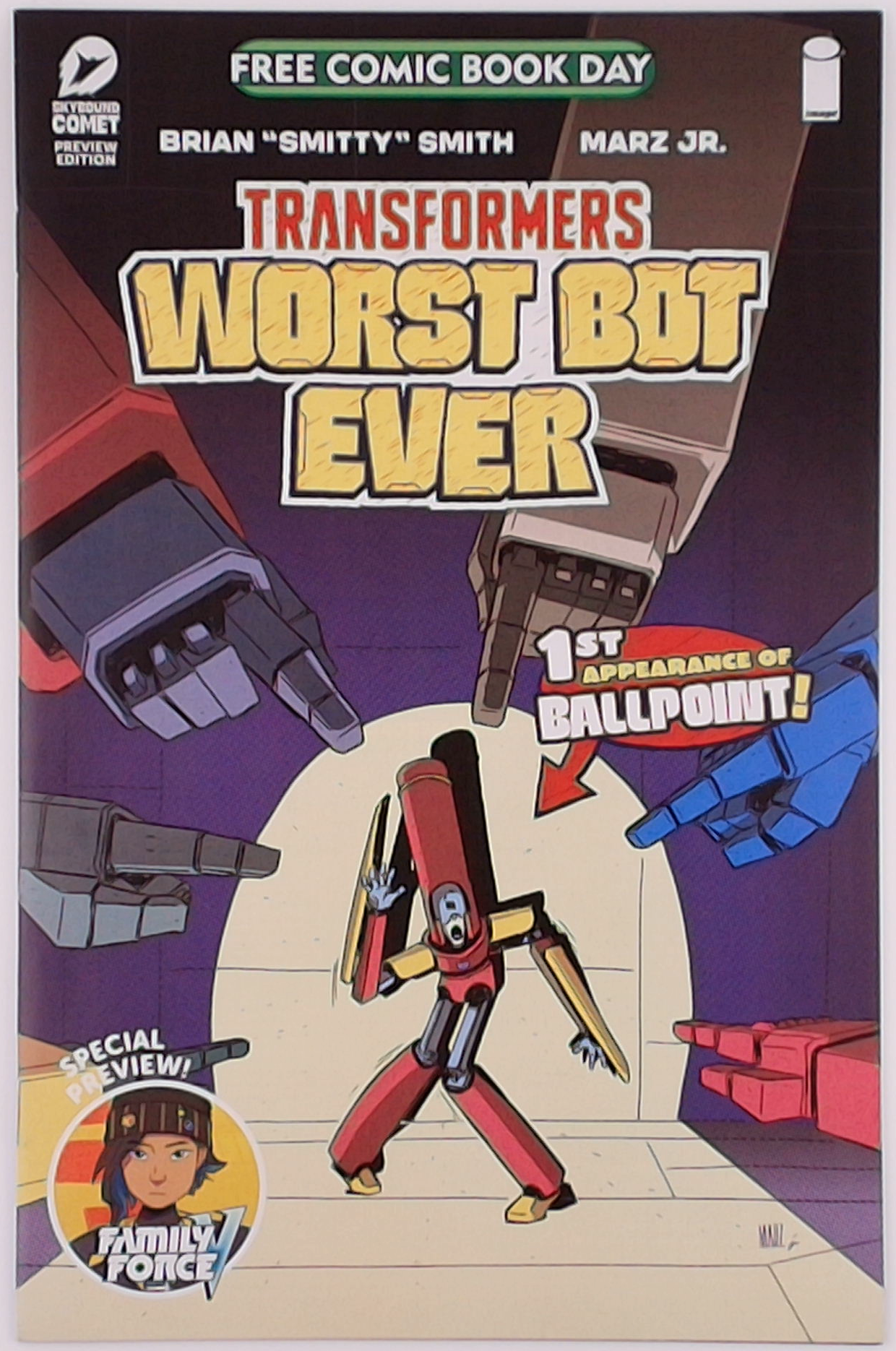 Free Comic Book Day 2025 (Transformers: Worst Bot Ever) #1