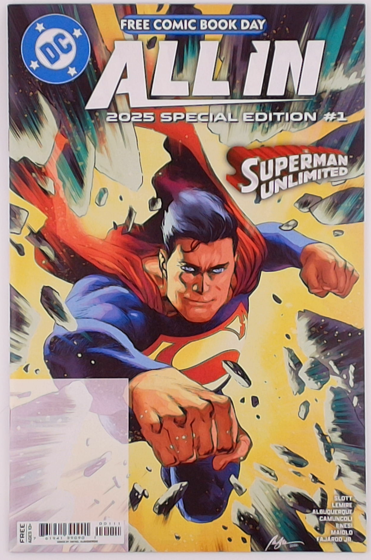 Free Comic Book Day 2025 (DC All In / Absolute Universe Special Edition) #A
