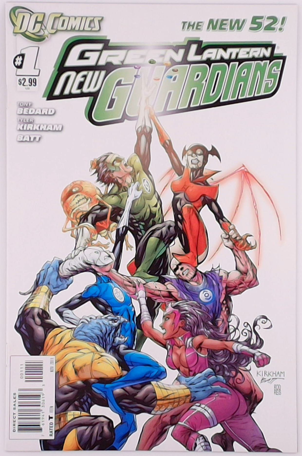 Green Lantern: New Guardians #1A