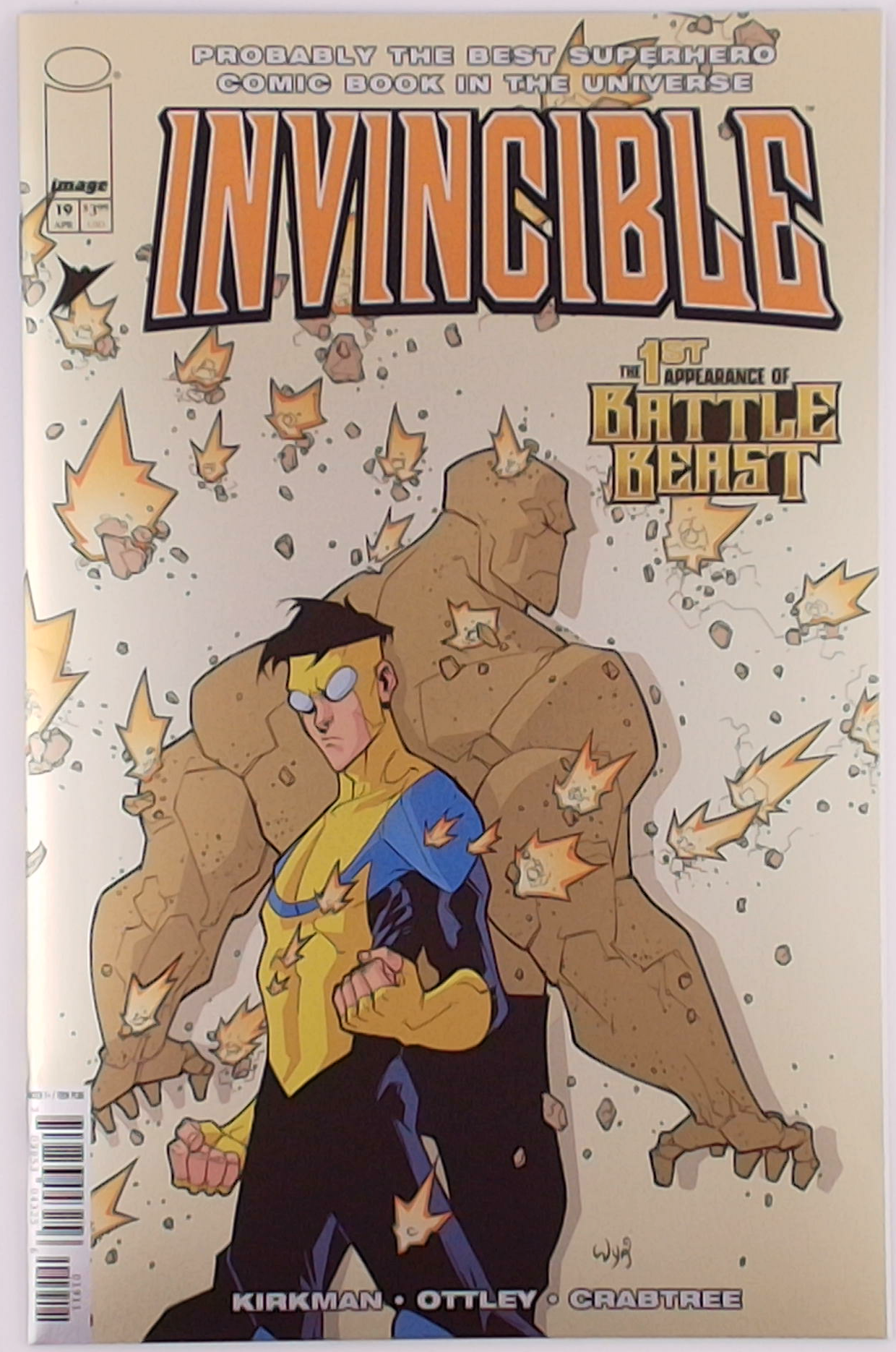 Invincible #19N Ryan Ottley Battle Beast Blind Bag Foil Reprint