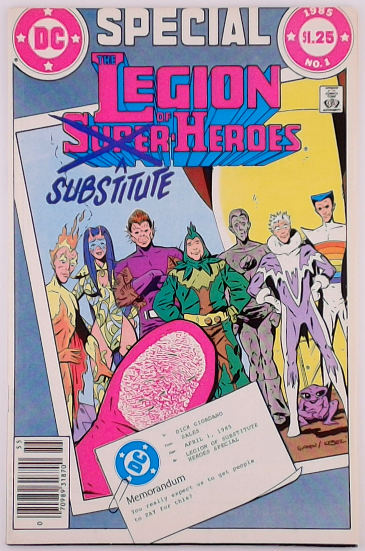 Legion of Substitute Heroes Special #1A