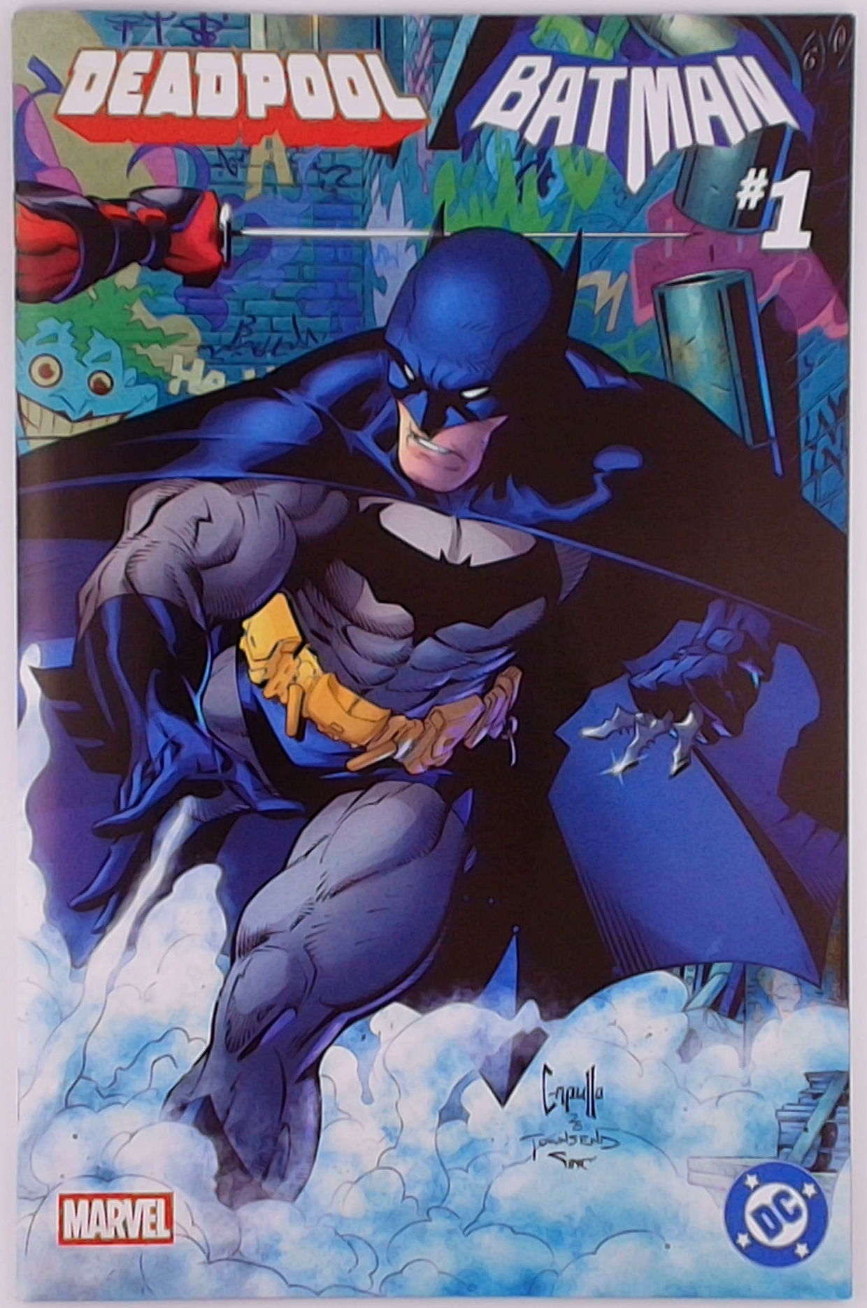 Marvel / DC: Deadpool / Batman #1C