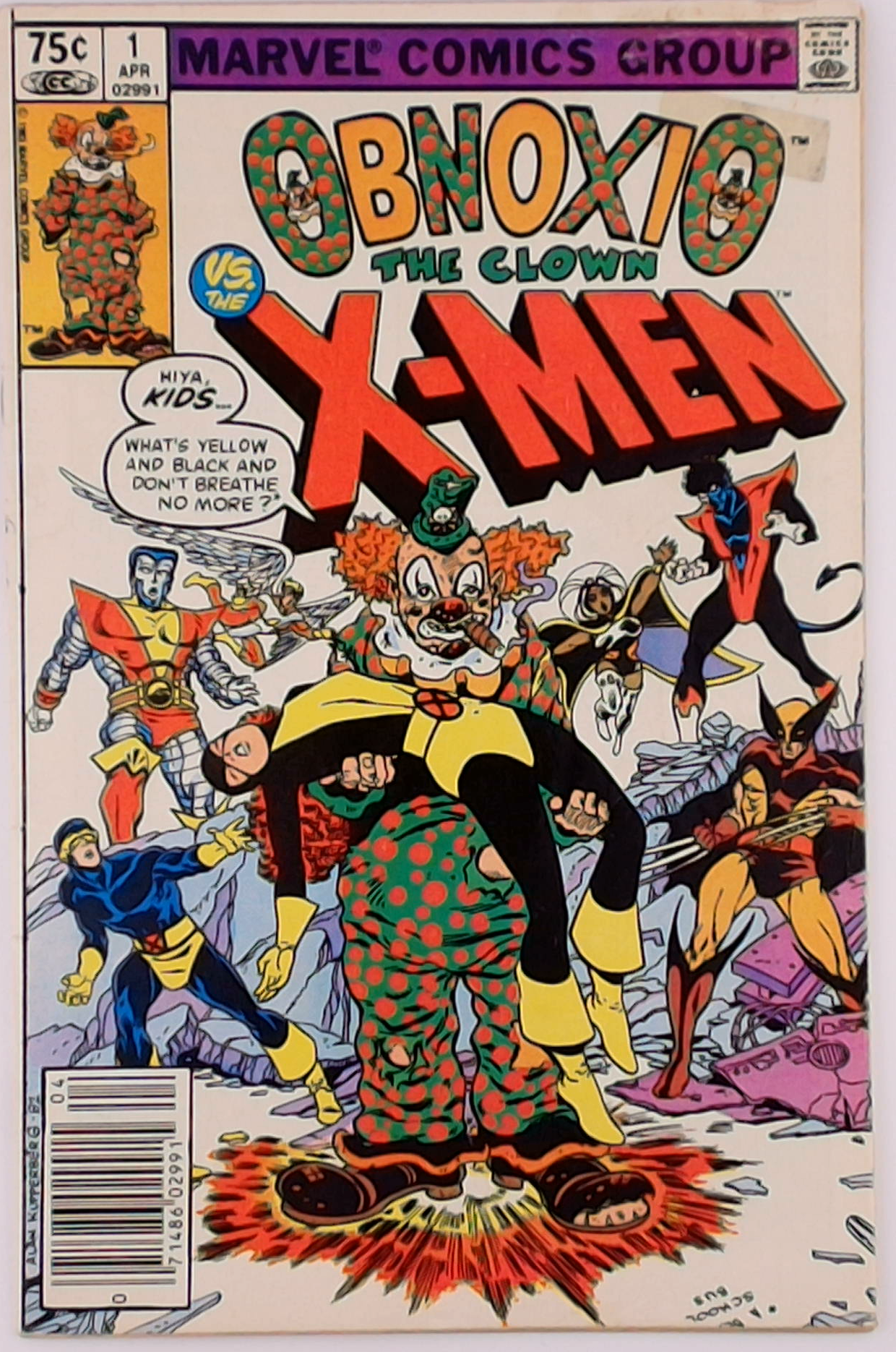 Obnoxio The Clown vs. The X-Men #1A