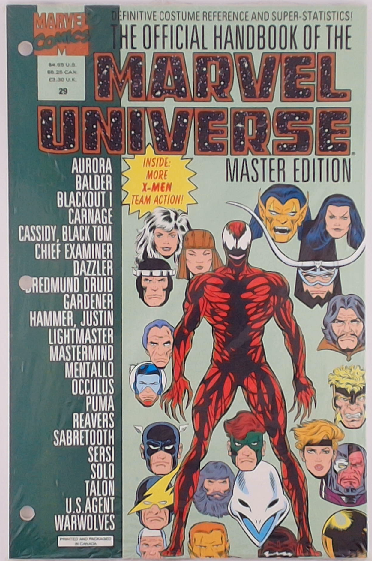 Official Handbook of the Marvel Universe: Master Edition v.3 #29