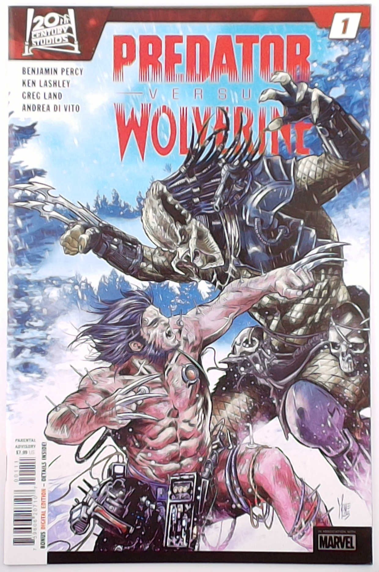 Predator vs. Wolverine #1A