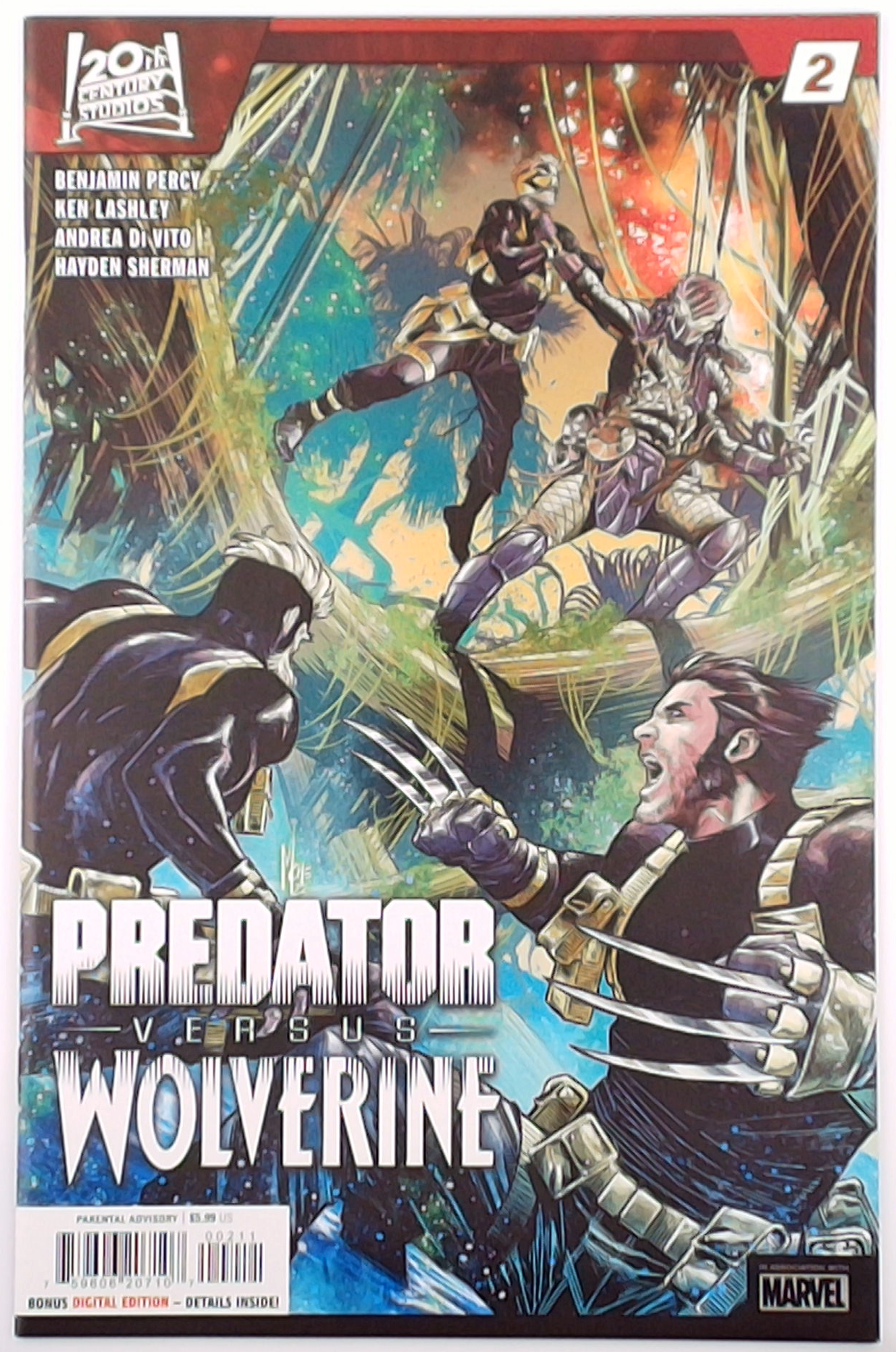 Predator vs. Wolverine #2A