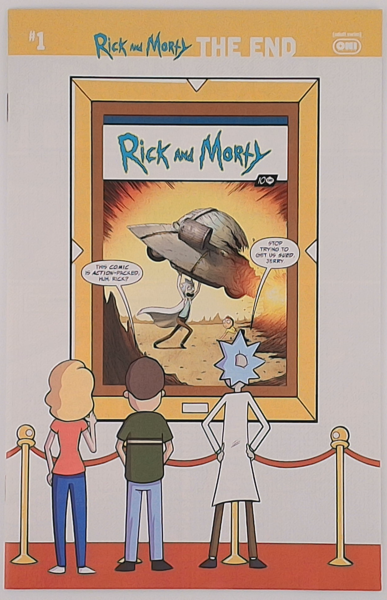 Rick And Morty: The End #1I Mike Vasquez Variant