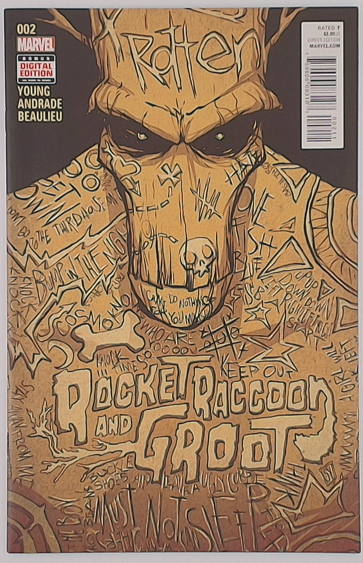 Rocket Raccoon and Groot v.1 #2A