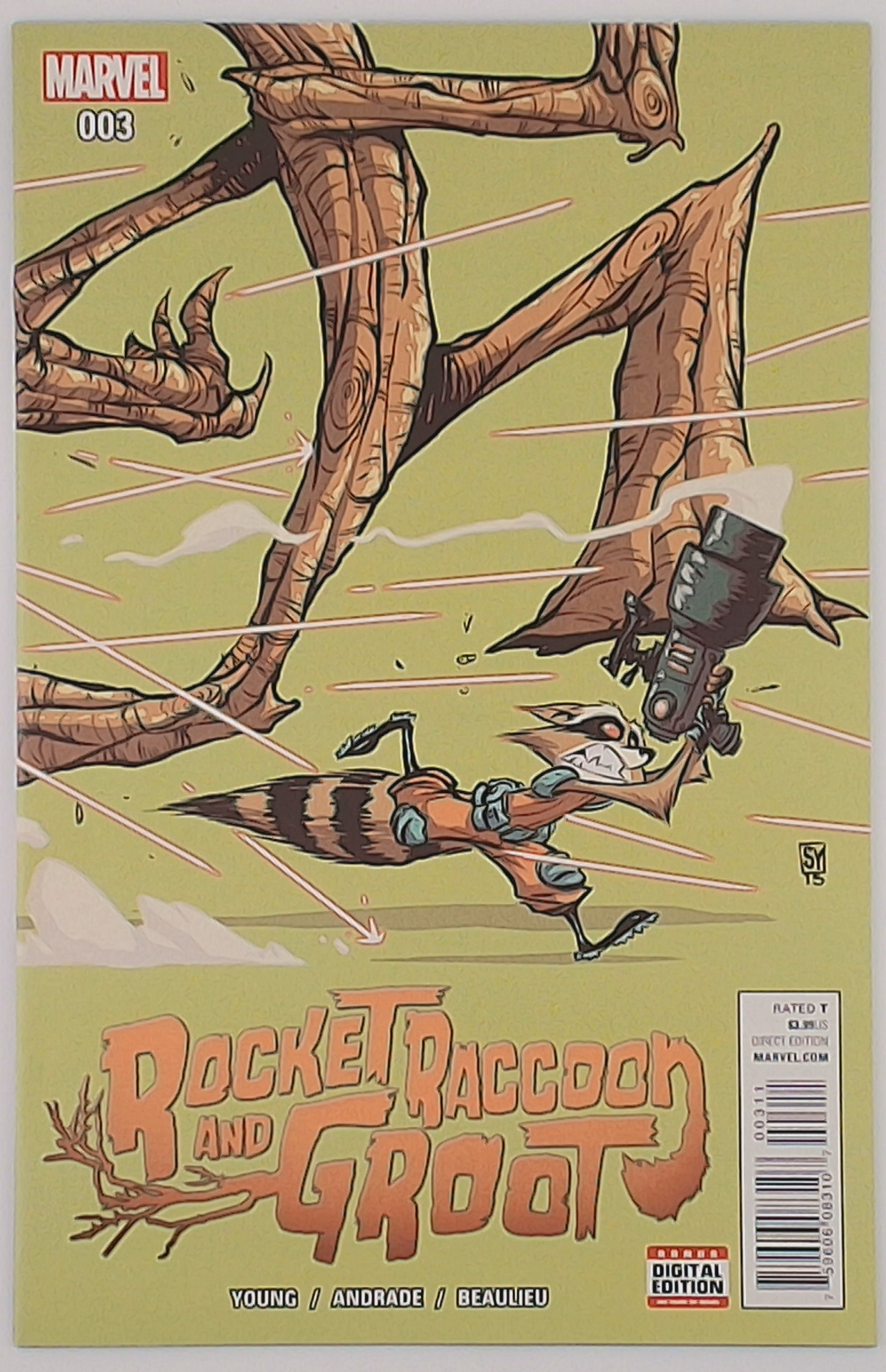 Rocket Raccoon and Groot v.1 #3A