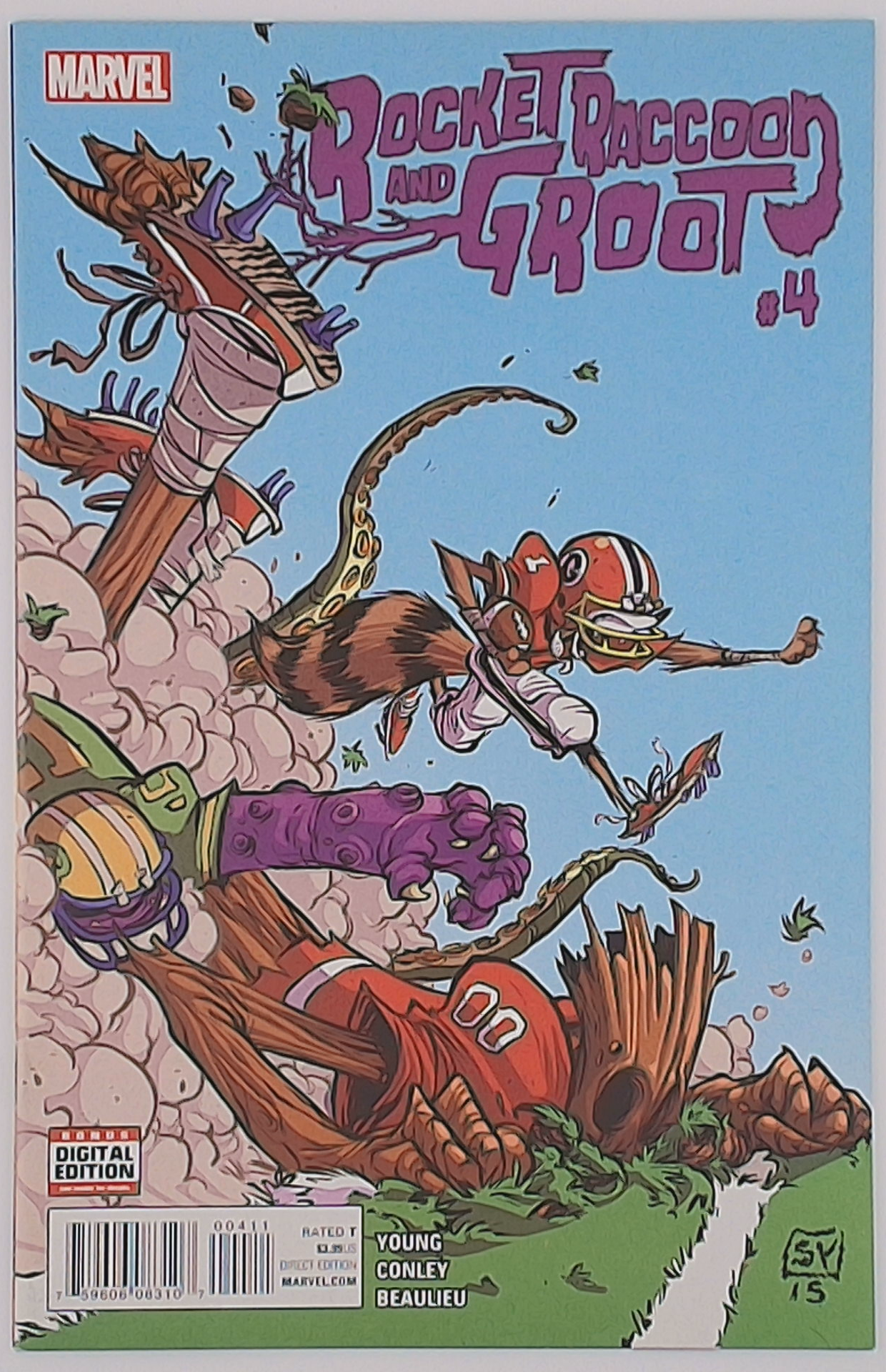 Rocket Raccoon and Groot v.1 #4A
