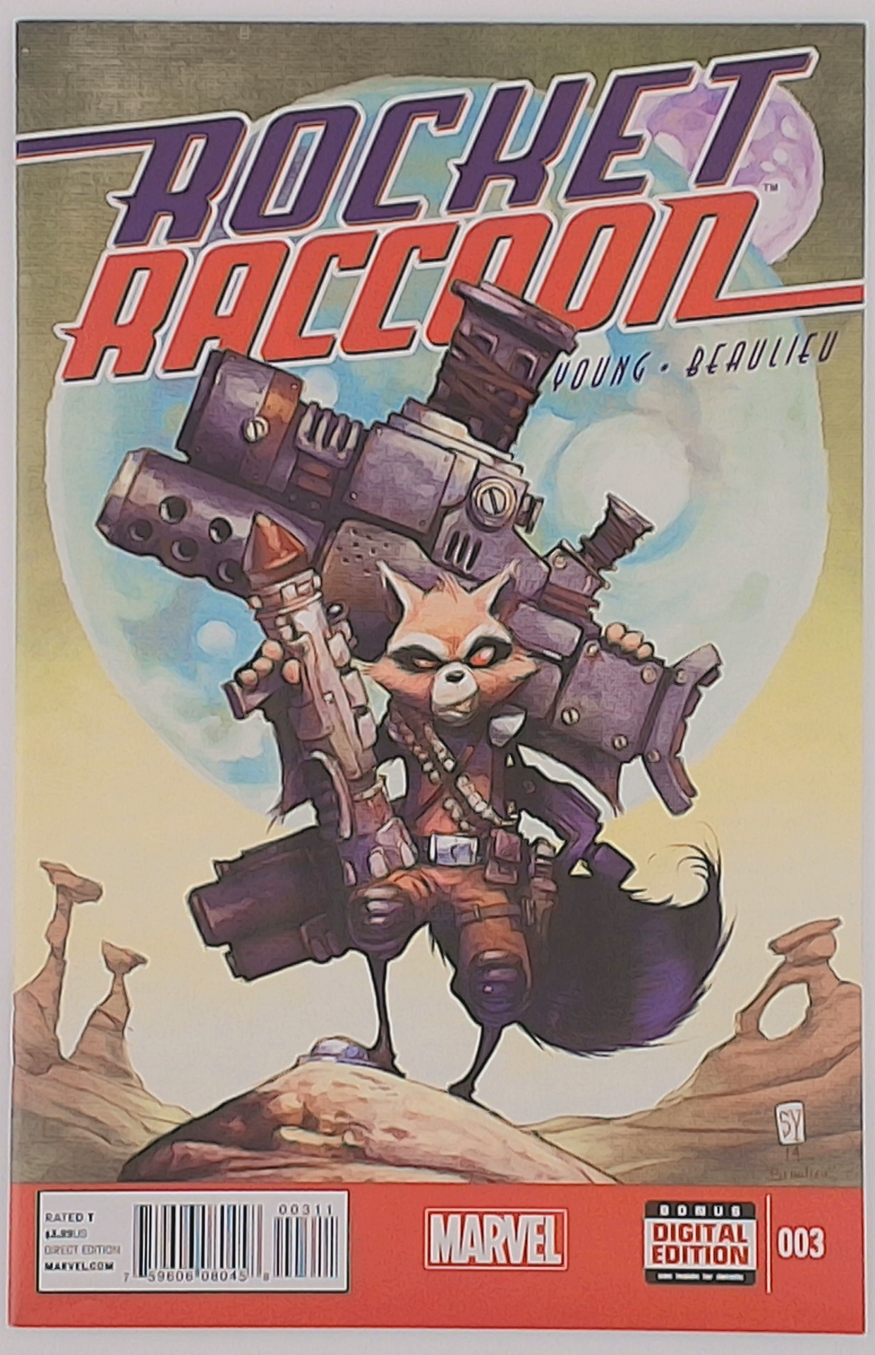 Rocket Raccoon v.2 #3A