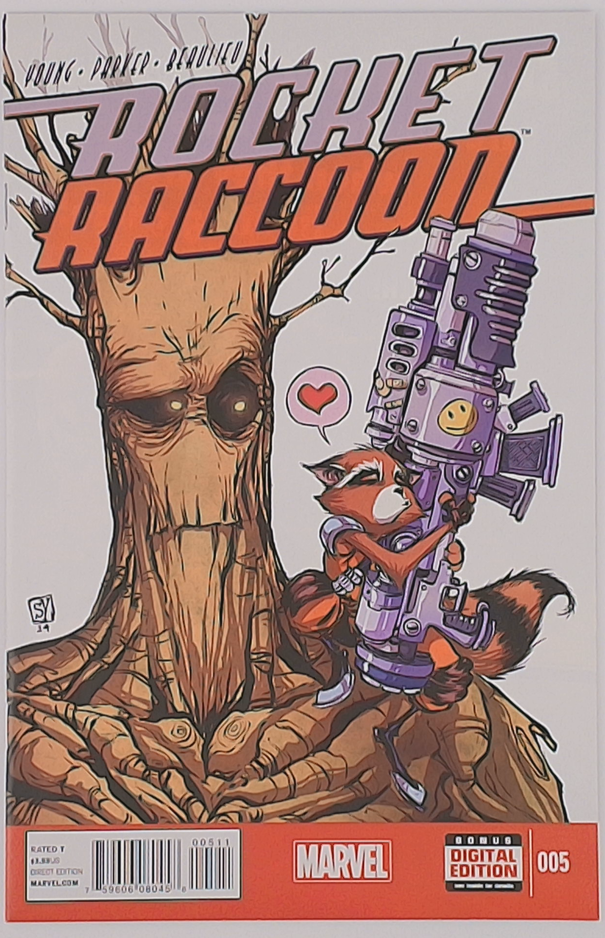 Rocket Raccoon v.2 #5A