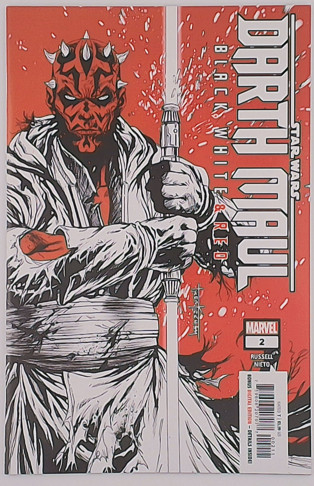 Star Wars: Darth Maul - Black, White & Red #2A