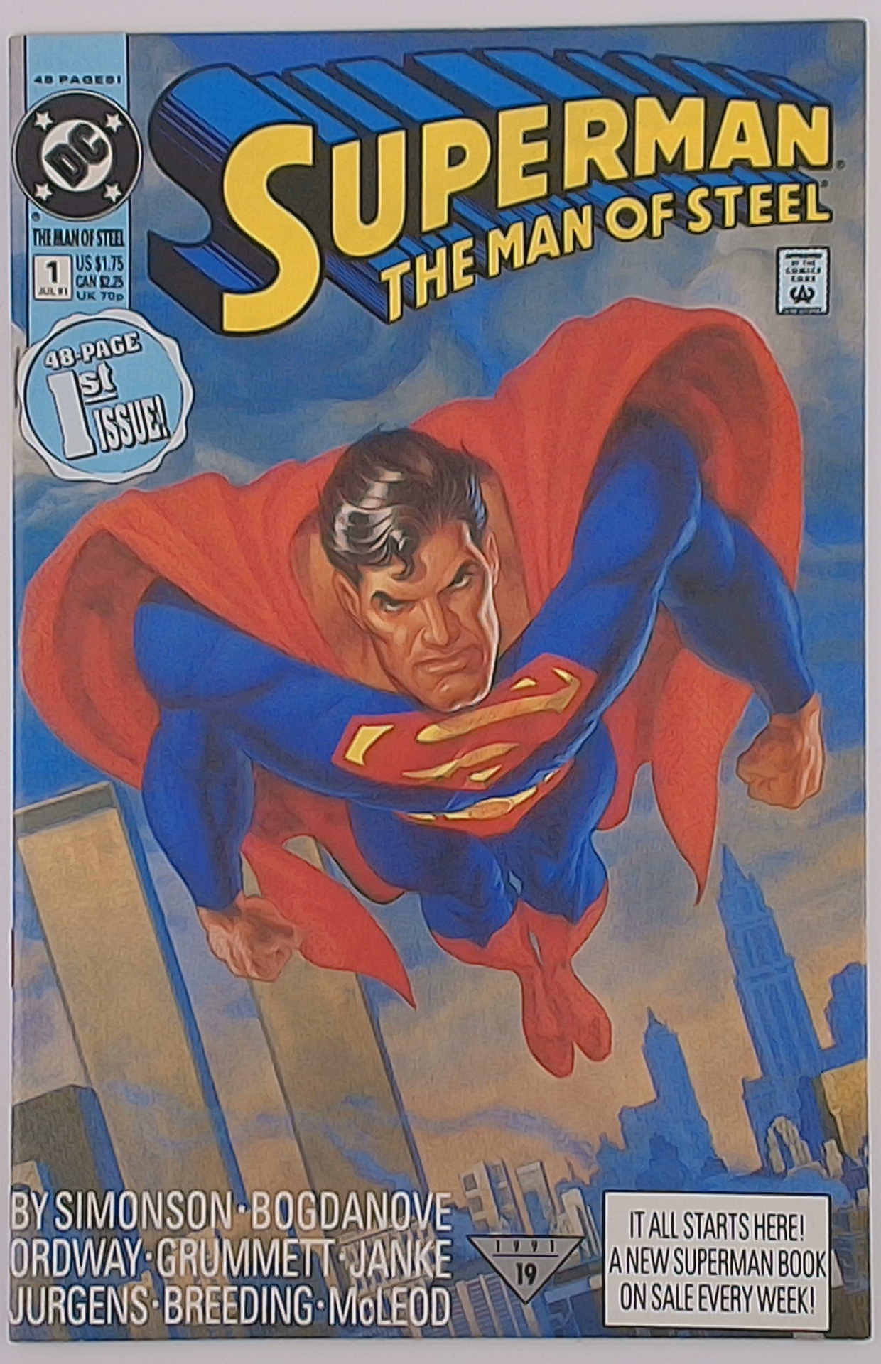 Superman: The Man of Steel #1