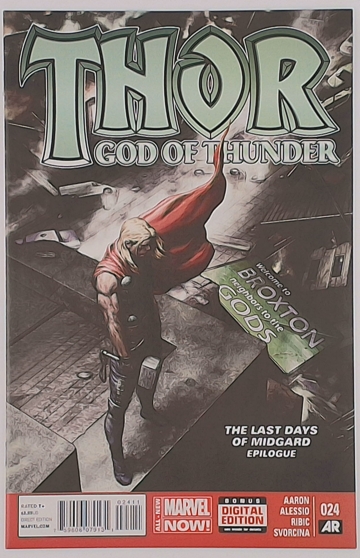 Thor: God of Thunder #24A