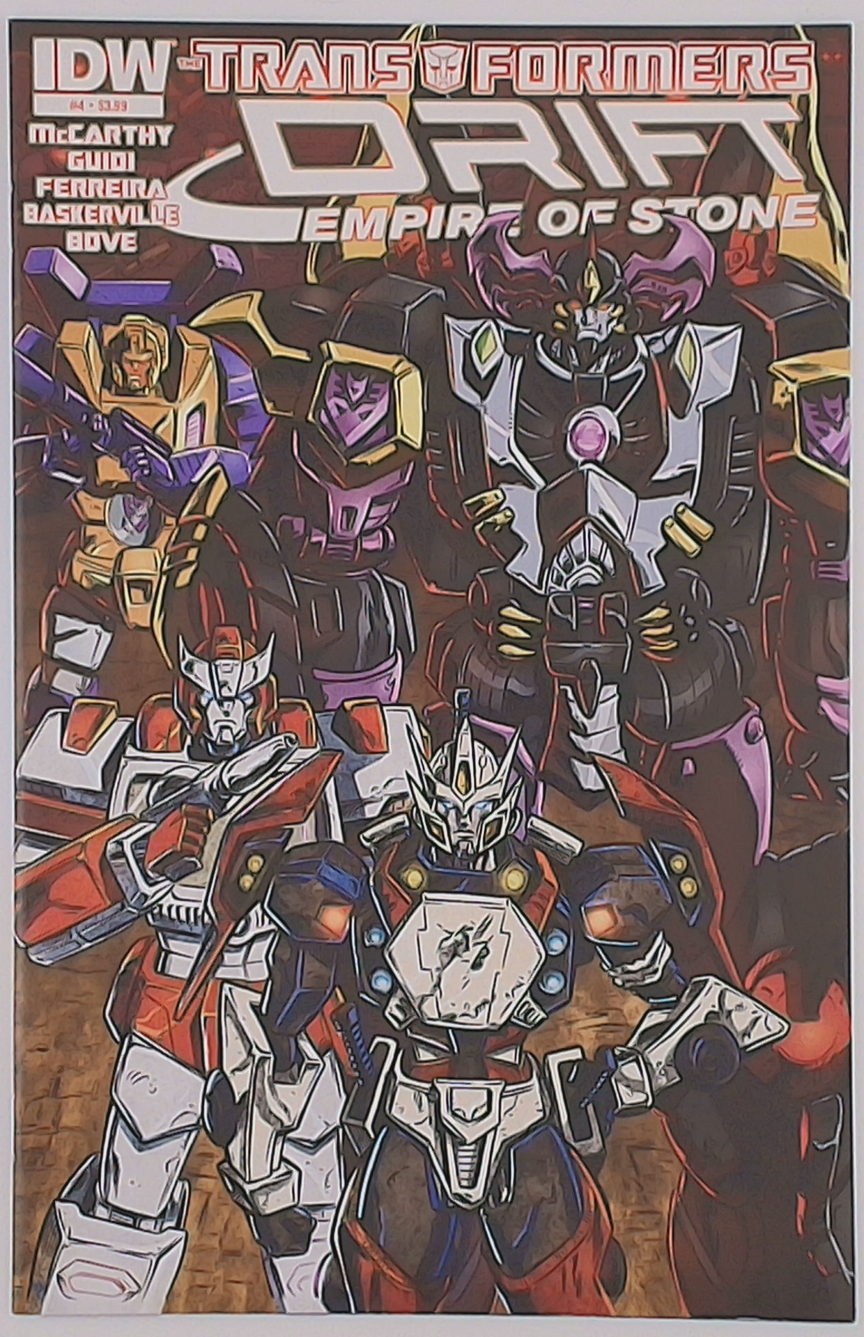 Transformers Drift: Empire Of Stone #4A