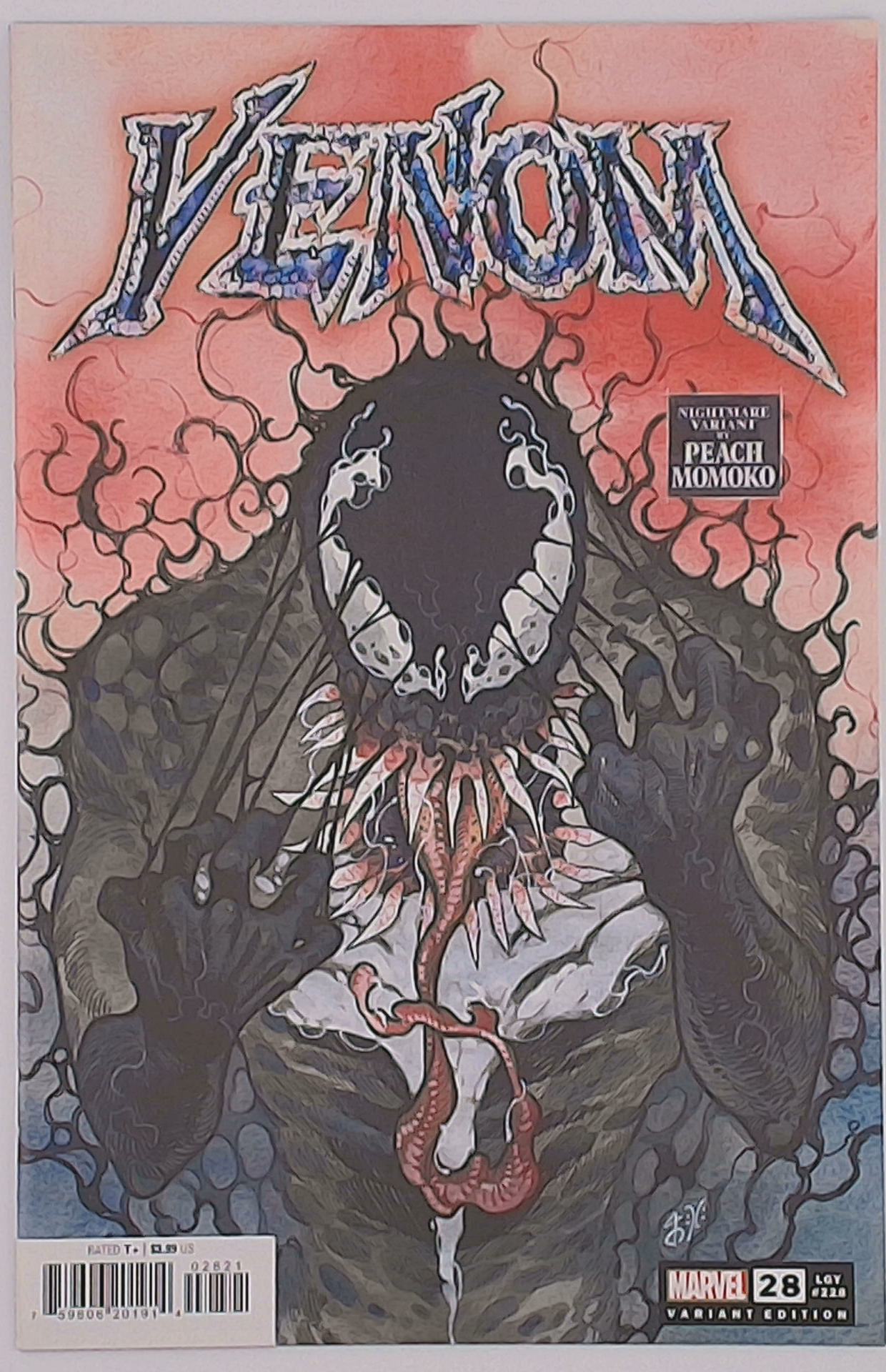 Venom v.5 #28B Peach Momoko Variant