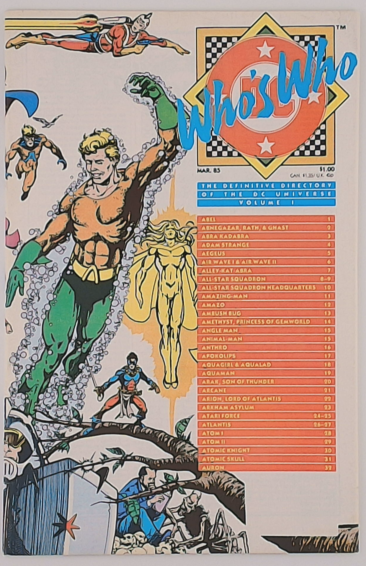 Who's Who: The Definitive Directory of the DC Universe #1