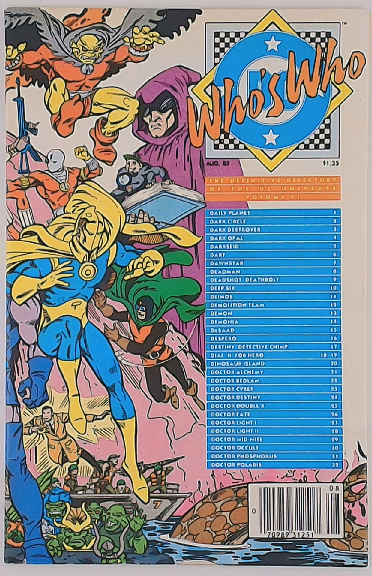 Who's Who: The Definitive Directory of the DC Universe #6
