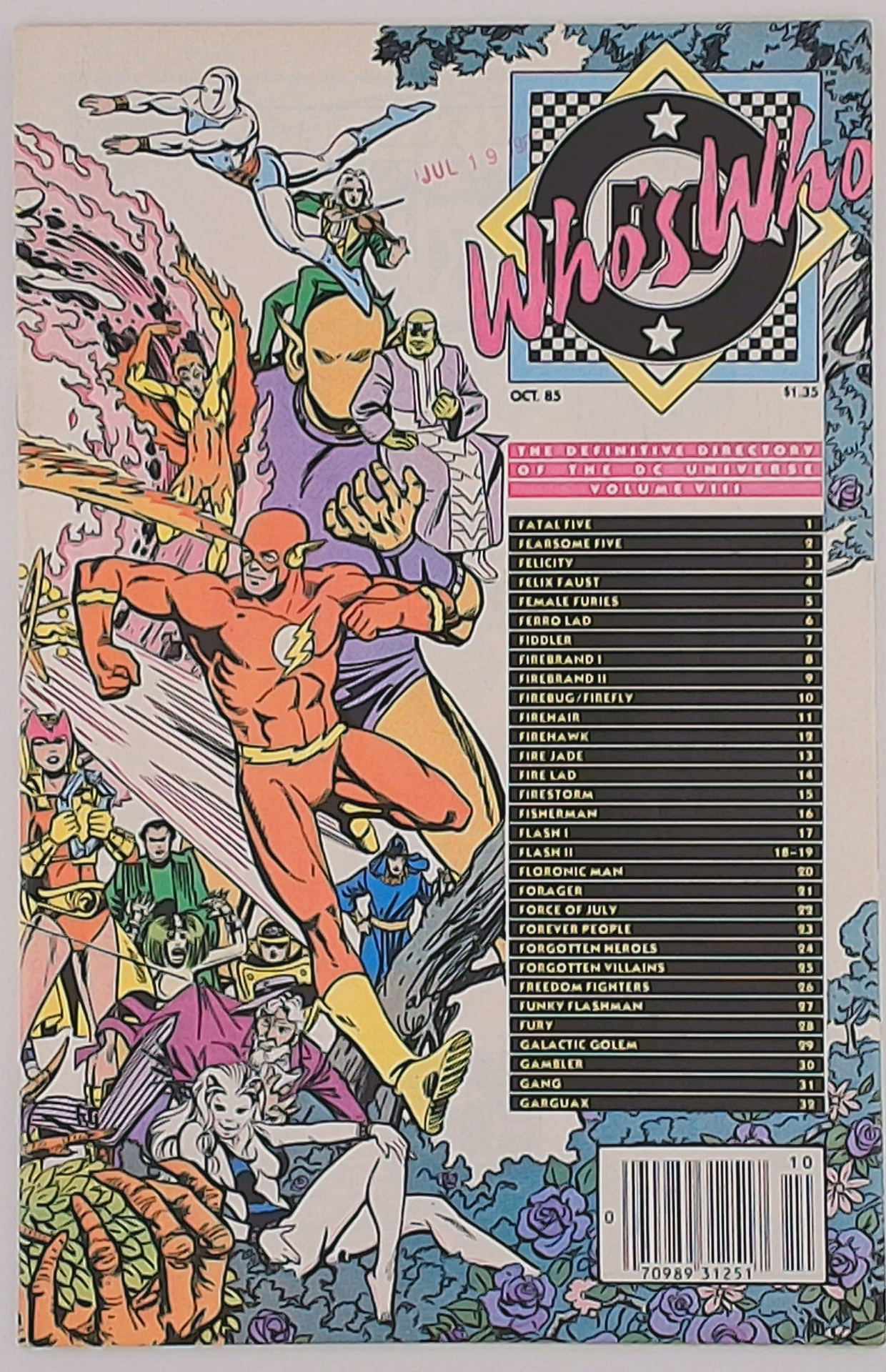Who's Who: The Definitive Directory of the DC Universe #8