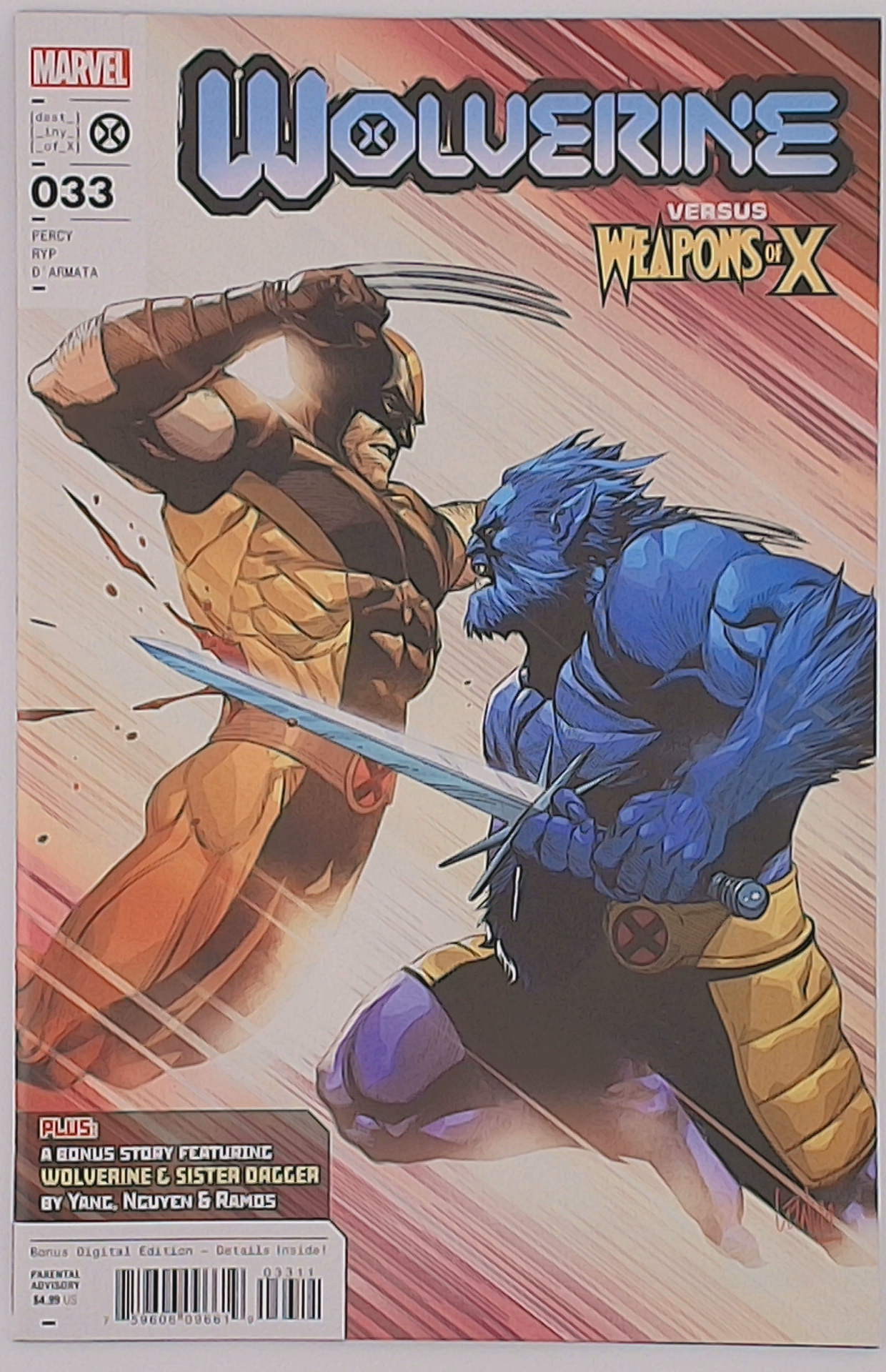 Wolverine v.7 #33A
