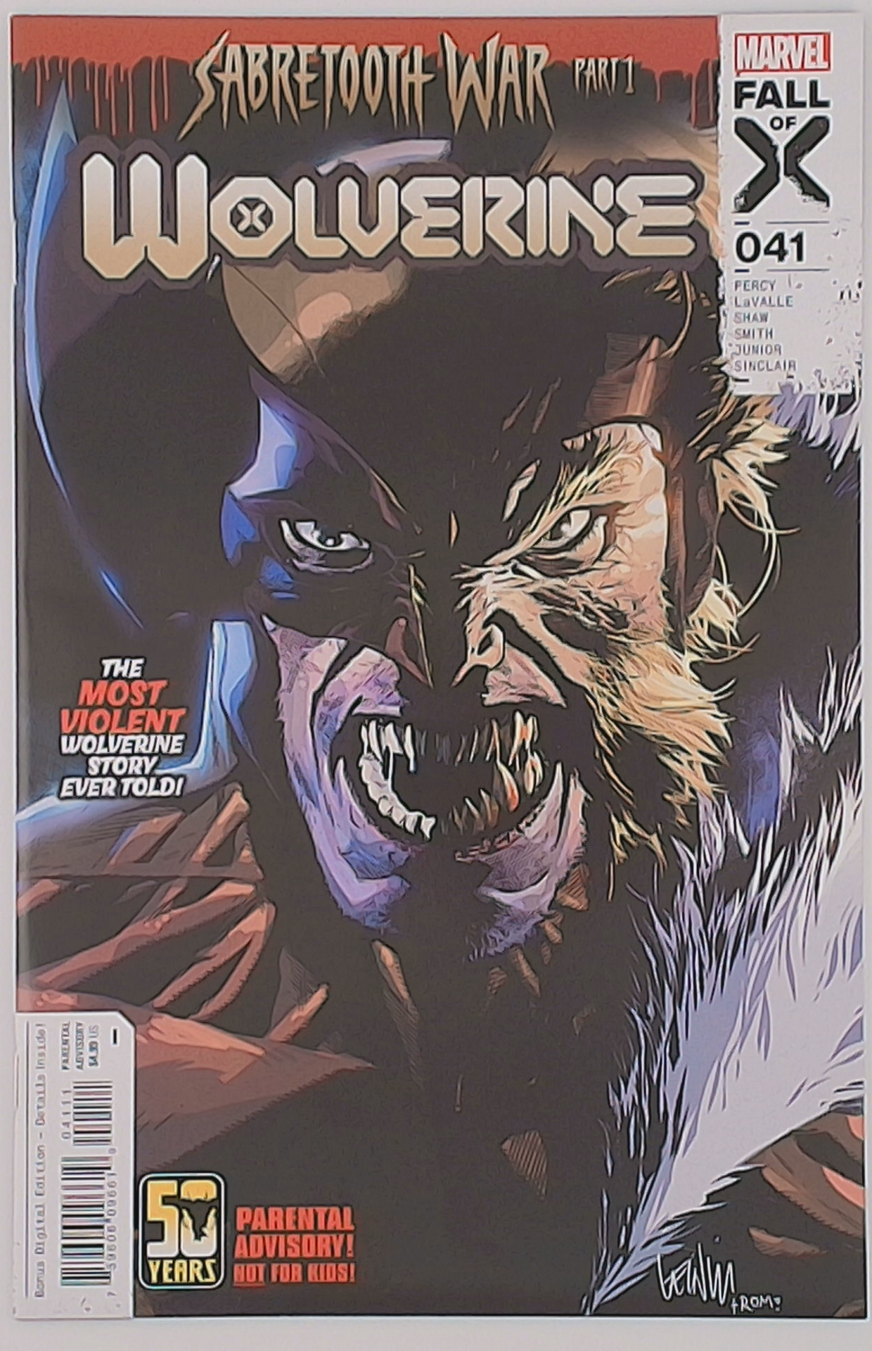 Wolverine v.7 #41A