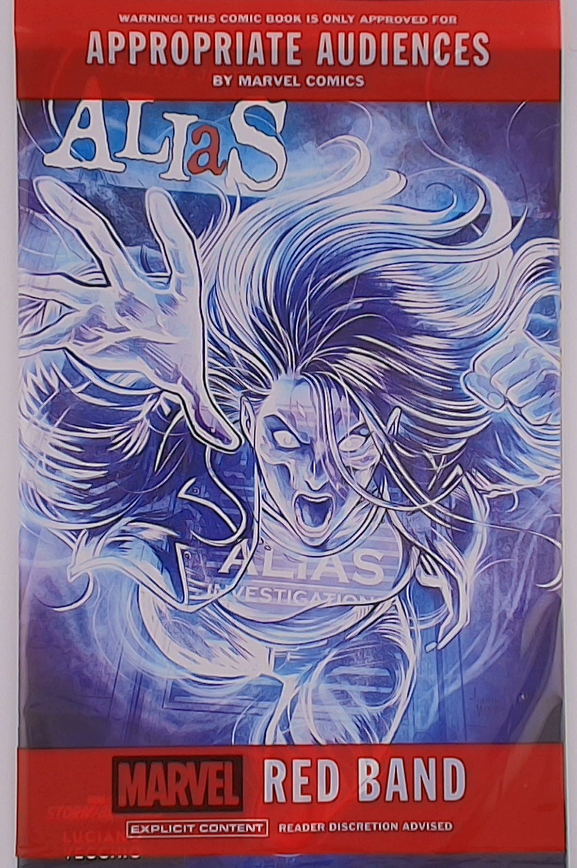 Alias: Red Band #1C Luciano Vecchio Marvel Monster Variant