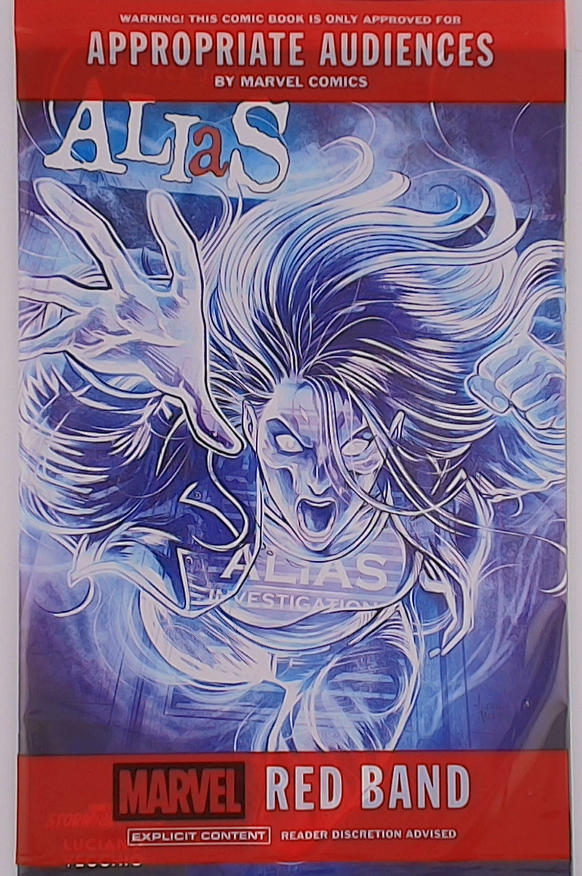 Alias: Red Band #1C Luciano Vecchio Marvel Monster Variant