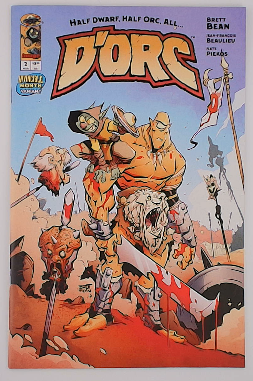 D'Orc #2C Brett Bean Invincible Team-Up Variant
