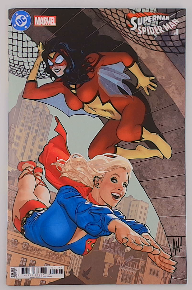 DC / Marvel: Superman / Spider-Man #1I Adam Hughes Variant