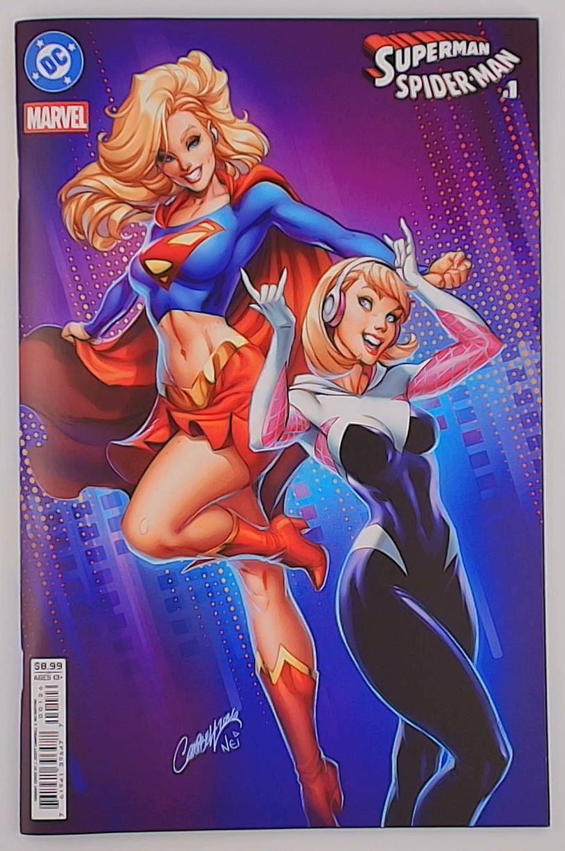 DC / Marvel: Superman / Spider-Man #1N J. Scott Campbell Variant