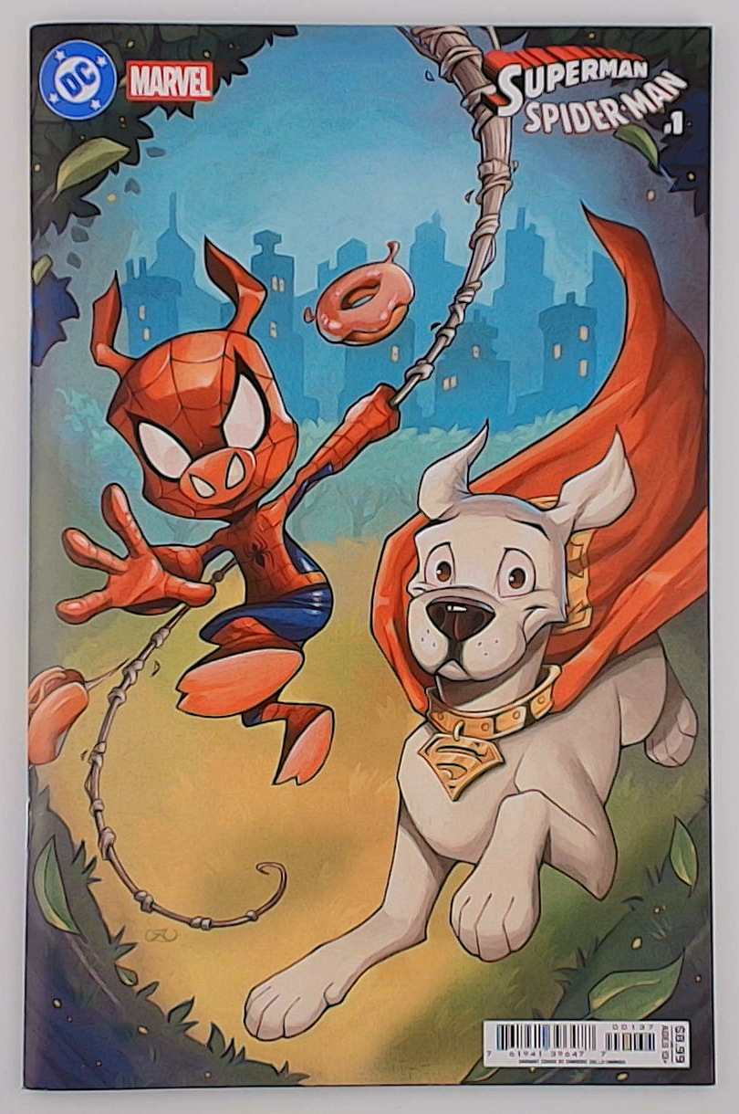 DC / Marvel: Superman / Spider-Man #1W Chrissie Zullo Variant