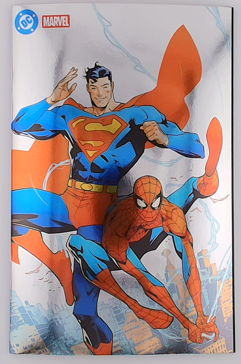 DC / Marvel: Superman / Spider-Man #1Y Jorge Jiménez Foil Variant