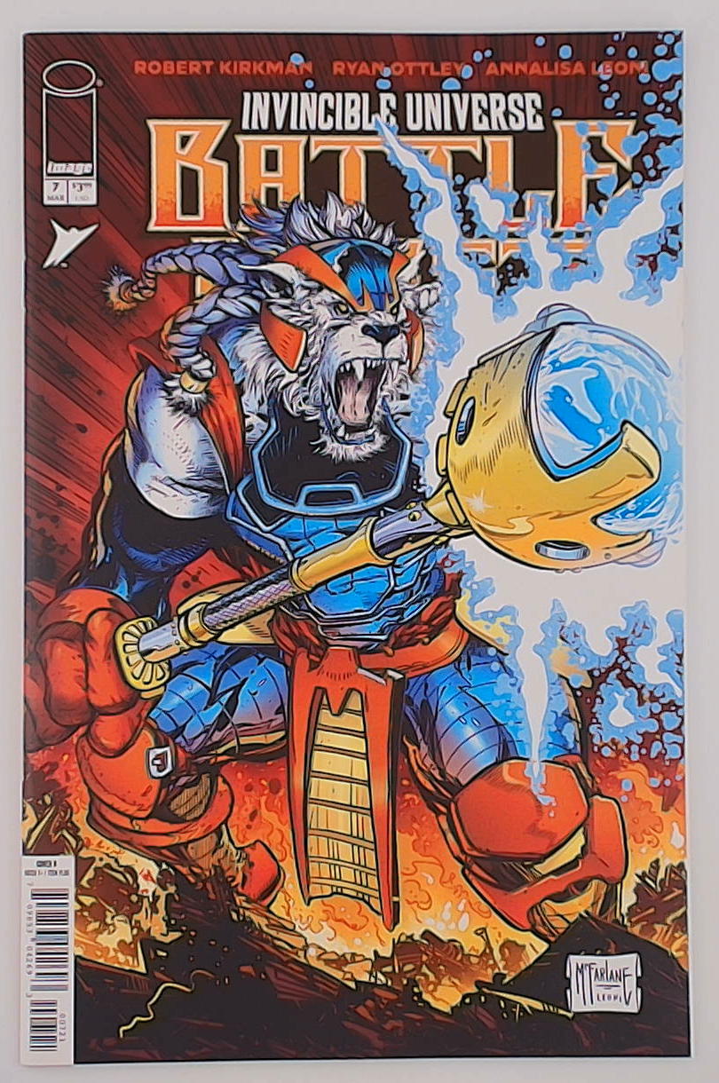 Invincible Universe: Battle Beast #7B Todd McFarlane Variant