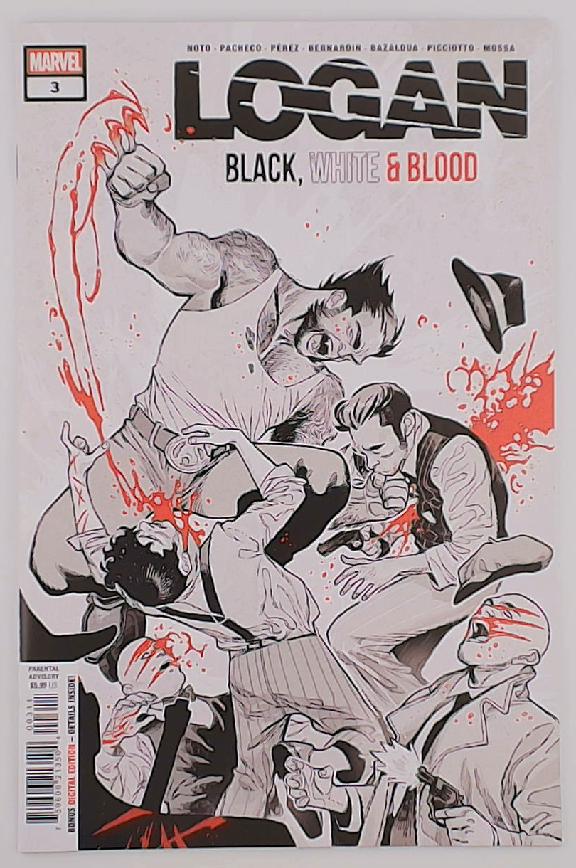 Logan: Black, White & Blood #3A