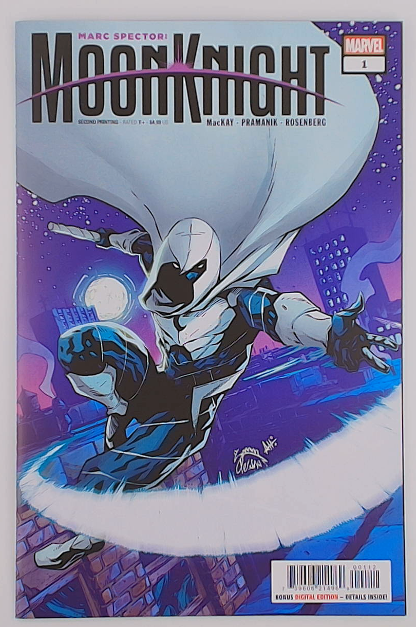 Marc Spector: Moon Knight v.02 #1L 2nd Printing