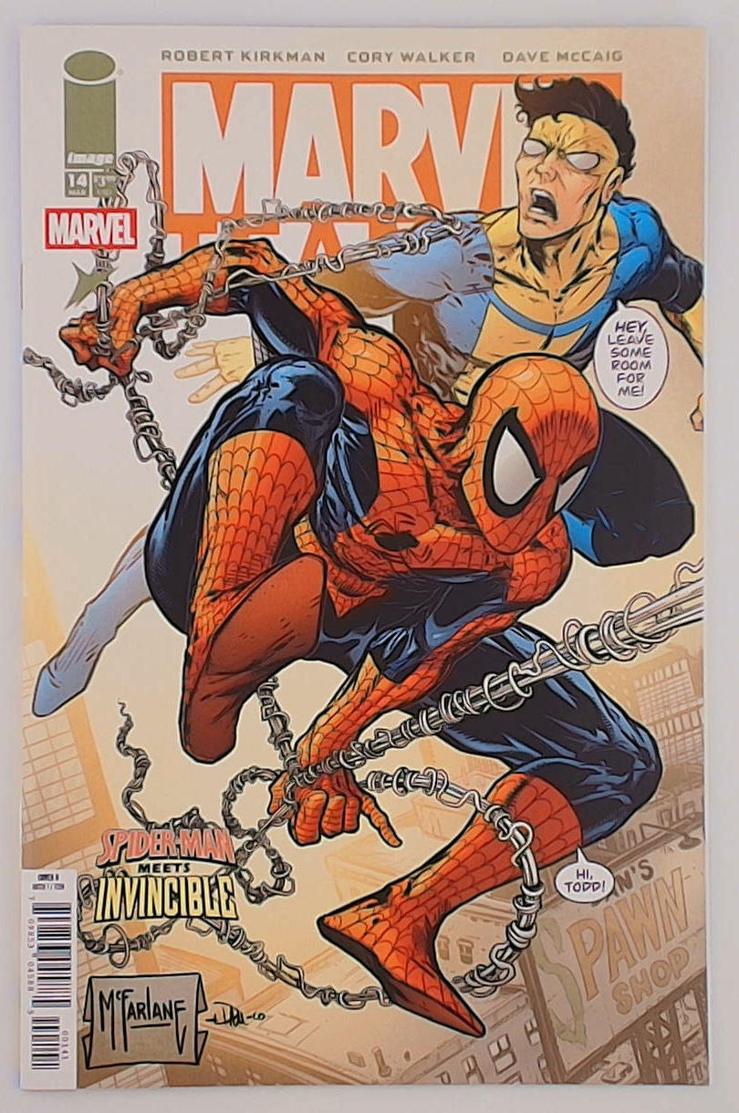 Marvel Team-Up v.03 #14F Todd Mcfarlane Facsimile Variant