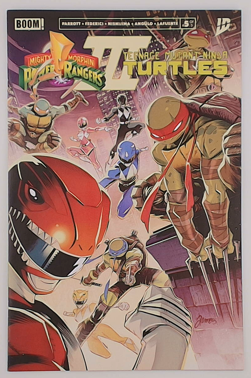Mighty Morphin Power Rangers / Teenage Mutant Ninja Turtles v.03 #5A