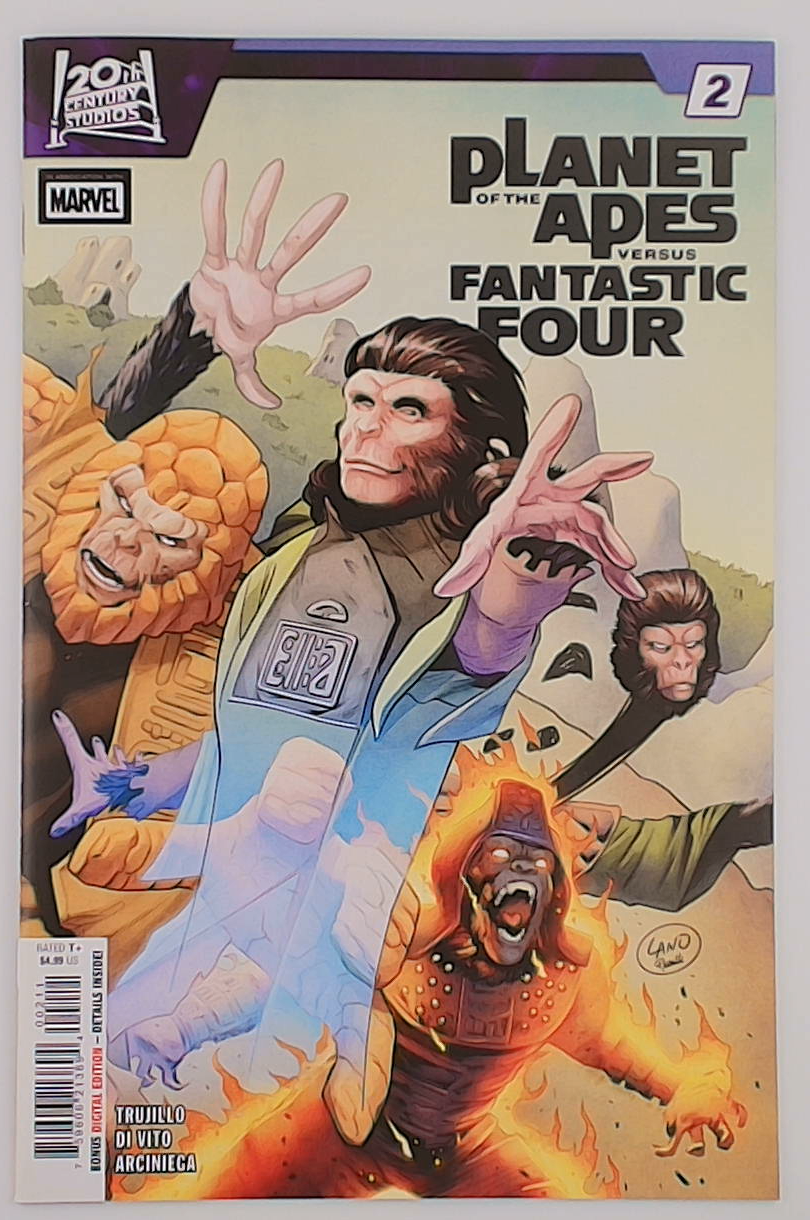 Planet of the Apes vs. Fantastic Four #2A