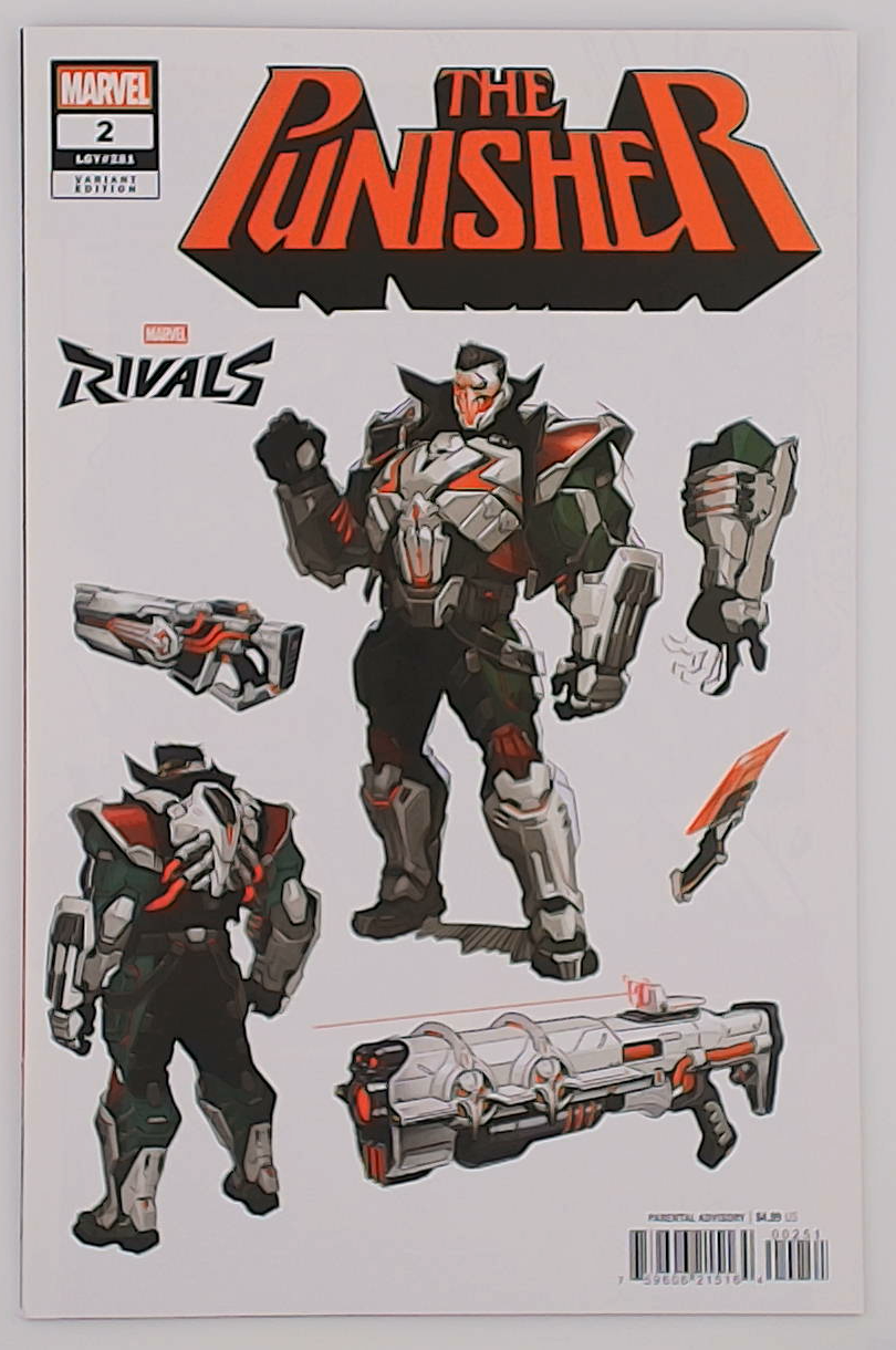 The Punisher v.15 #2E NetEase Games Marvel Rivals Variant