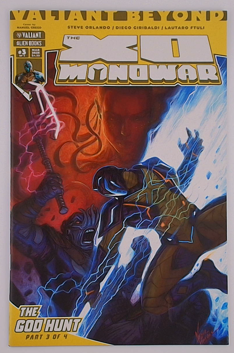 Valiant Beyond: The X-O Manowar - The God Hunt #3A