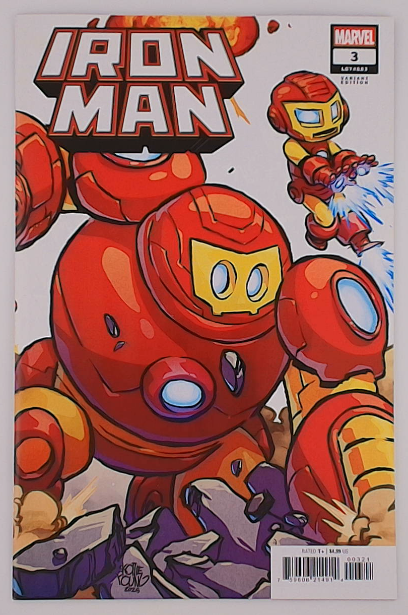 Iron Man v.08 #3B Skottie Young Connecting Variant