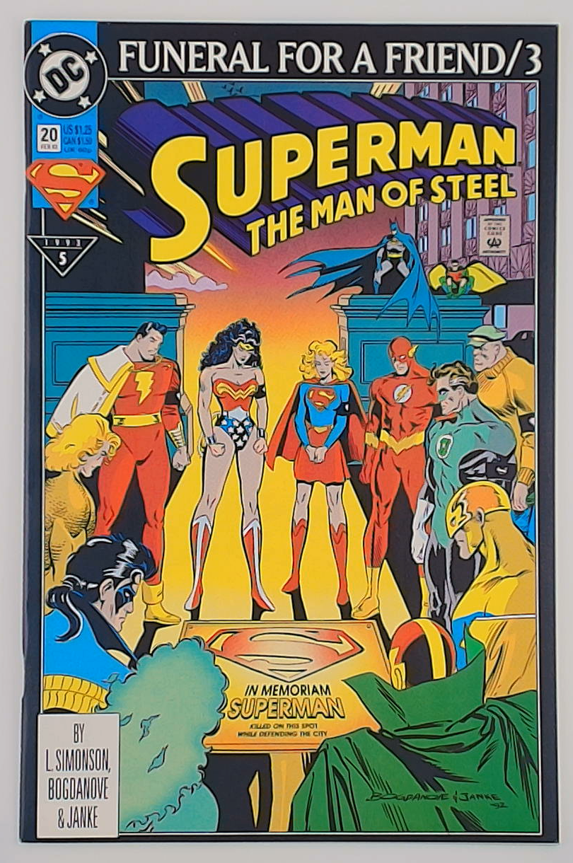Superman: The Man of Steel #20A