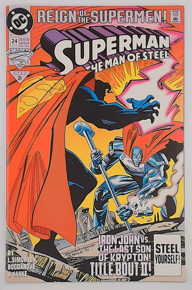 Superman: The Man of Steel #24A