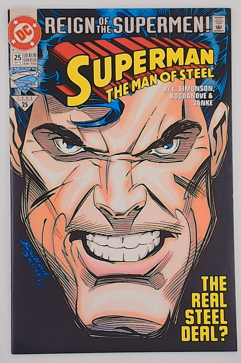 Superman: The Man of Steel #25A