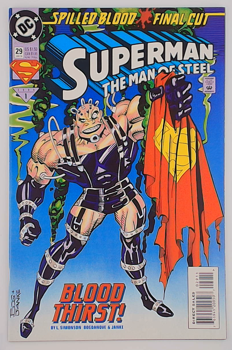 Superman: The Man of Steel #29A