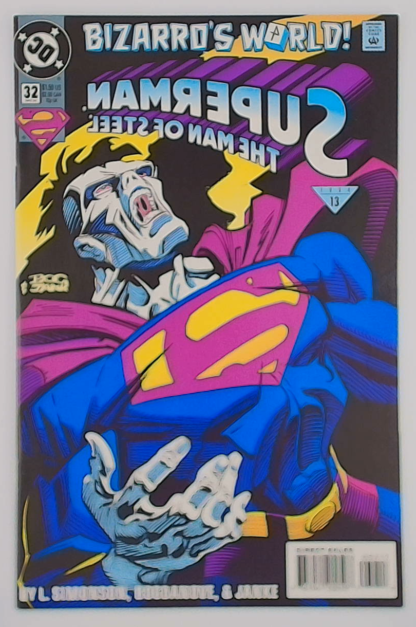 Superman: The Man of Steel #32A