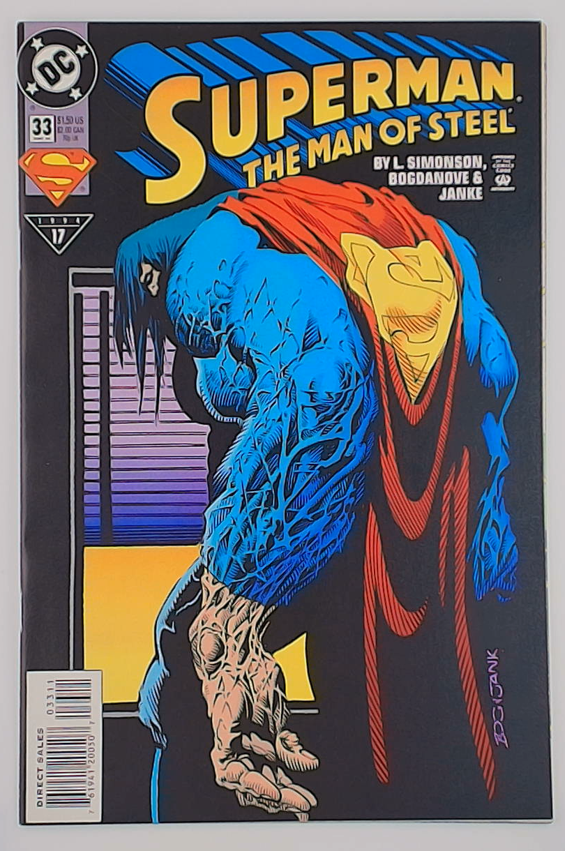 Superman: The Man of Steel #33A