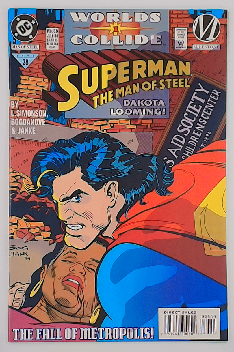 Superman: The Man of Steel #35A