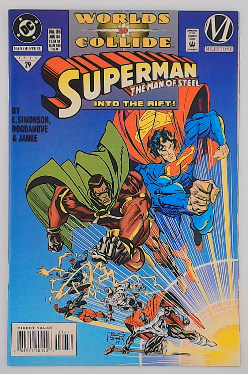 Superman: The Man of Steel #36A